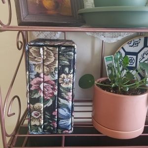 Vintage embroidered photo album